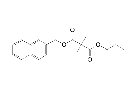 Dimethylmalonic acid, 2-naphthylmethyl propyl ester