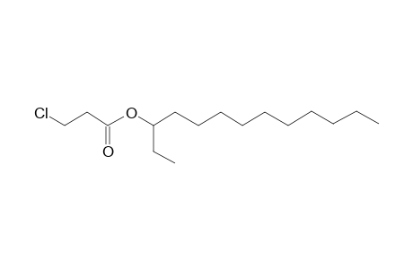 3-Chloropropionic acid, 3-tridecyl ester