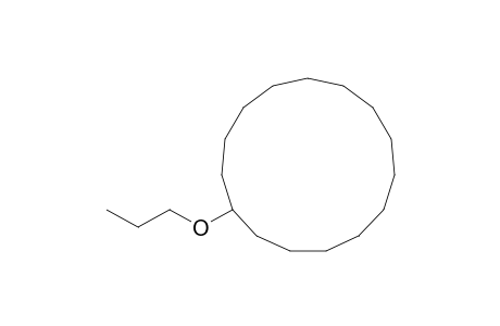 Propoxycyclopentadecane