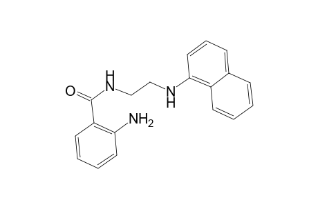 2-Amino-N-[2-(1-naphthylamino)ethyl]benzamide