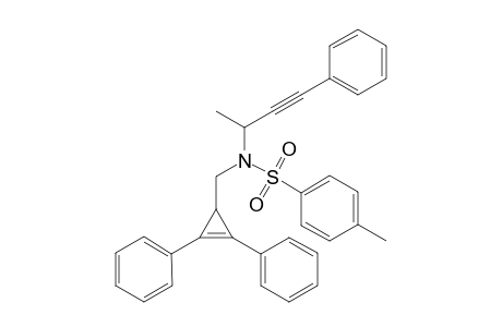 N-((2,3-Diphenylcycloallyl)methyl)-4-methyl-N-(4-phenylbut-3-yn-2-yl)benzenesulfonamide