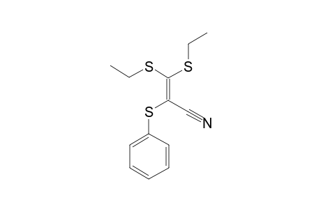 1-PHENYLTHIO-1-CYANO-2,2-DI-(ETHYLTHIO)-ETHENE