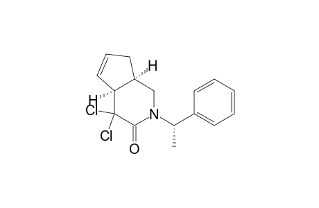 (1R,6S,1'S)-5,5-Dichloro-3-(1'-phenylethyl)-3-azabicyclo[4.3.0]non-7-en-4-one