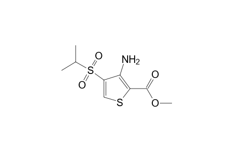 3-amino-4-(isopropylsulfonyl)-2-thiophenecarboxylic acid, methyl ester