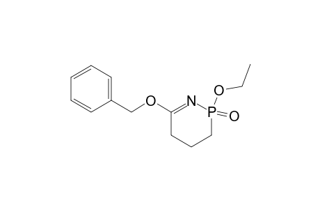 6-Benzyloxy-2-ethoxy-2,3,4,5-tetrahydro-1,2-azaphosphinine 2-oxide