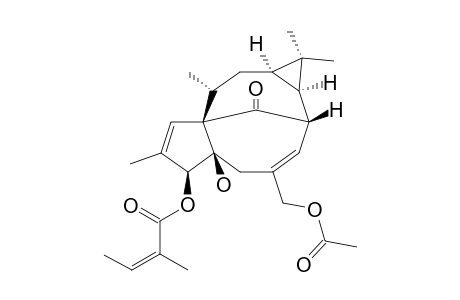 5-DEOXYINGENOL-3-ANGELATE-20-ACETATE