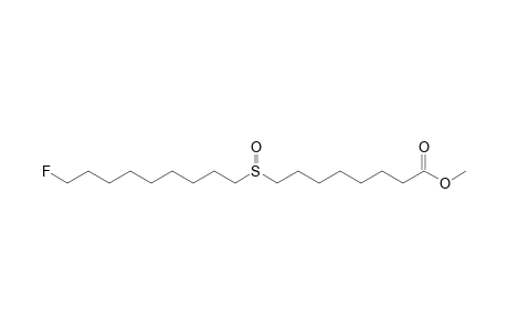 METHYL_18-FLUOROSTEARATE-9-SULFOXIDE