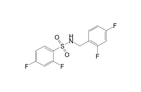 2,4-difluoro-N-(2,4-difluorobenzyl)benzenesulfonamide