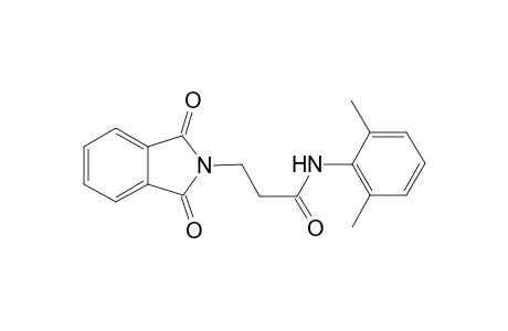 1H-Isoindole-2-propanamide, N-(2,6-dimethylphenyl)-2,3-dihydro-1,3-dioxo-