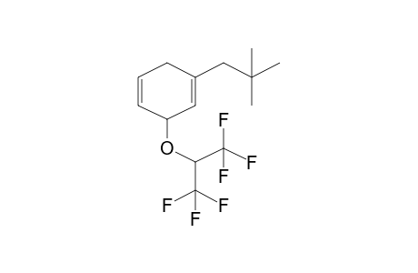 1-Neopentyl-3-[2,2,2-trifluoro-1-(trifluoromethyl)ethoxy]-1,4-cyclohexadiene