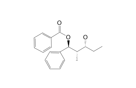 (1sr,2sr,3rs)-3-Hydroxy-2-methyl-1-phenylpentyl benzoate