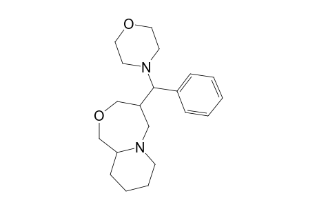 4-(a-morpholinobenzyl)-3,4,5,7,8,9,10,10a-octahydro-1H-pyrido[2,1-c][1,4]oxazepin