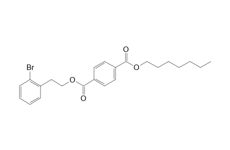 Terephthalic acid, 2-bromophenethyl heptyl ester