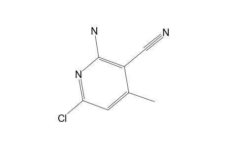 2-AMINO-6-CHLORO-4-METHYL-3-PYRIDIN-CARBONITRILE