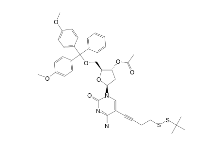 3'-O-4-N-DIACETYL-5'-O-(4,4'-DIMETHOXYTRITYL)-5-(1-BUTYNYL)-2'-DEOXYCYTIDINE-TERT.-BUTYL-DISULFIDE