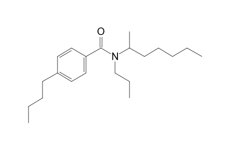 Benzamide, 4-butyl-N-propyl-N-(hept-2-yl)-