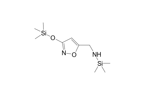 Trimethyl-N-((3-[(trimethylsilyl)oxy]-5-isoxazolyl)methyl)silanamine