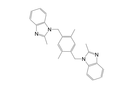 1H-benzimidazole, 1-[[2,5-dimethyl-4-[(2-methyl-1H-benzimidazol-1-yl)methyl]phenyl]methyl]-2-methyl-