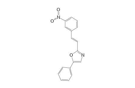 Oxazole, 2-[2-(3-nitrophenyl)ethenyl]-5-phenyl-