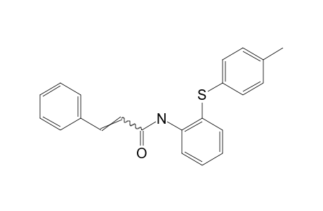 2'-(p-tolylthio)cinnamanilide