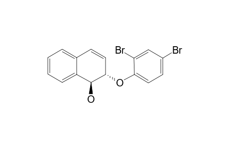 (1S,2S)-2-(2,4-Dibromophenoxy)-1,2-dihydronaphthalen-1-ol