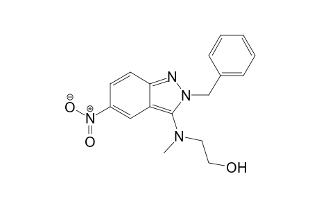 2-Benzyl-3-[(2-hydroxyethyl)methylamino]-5-nitro-2H-indazole