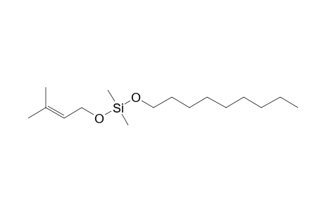 Silane, dimethyl(3-methylbut-2-enyloxy)nonyloxy-