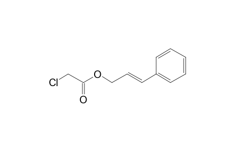 Chloroacetic acid, 3-phenylprop-2-enyl ester