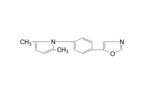 5-[p-(2,5-dimethylpyrrol-1-yl)phenyl]oxazole