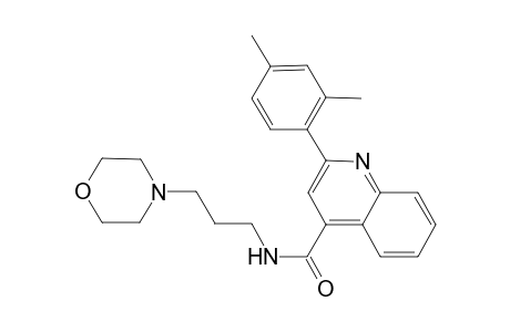 2-(2,4-dimethylphenyl)-N-[3-(4-morpholinyl)propyl]-4-quinolinecarboxamide