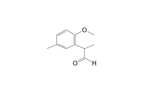 Benzeneacetaldehyde, 2-methoxy-.alpha.,5-dimethyl-