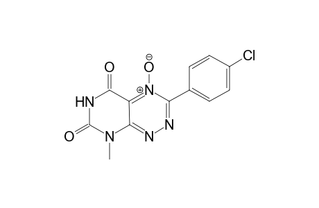 6-Demethyl-3-(4'-chlorophenyl)fervenulin-4-oxide