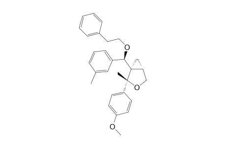 (1R,2R,5S)-2-(4-methoxyphenyl)-2-methyl-1-((R)-phenethoxy(m-tolyl)methyl)-3-oxabicyclo[3.1.0]hexane