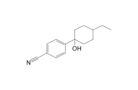 Cyclohexanol, 1-(4-cyanophenyl)-4-ethyl-