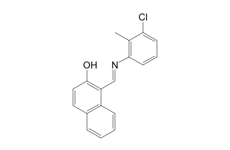 1-[N-(3-chloro-o-tolyl)formimidoyl]-2-naphthol