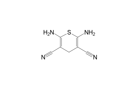 2,6-bis(azanyl)-4H-thiopyran-3,5-dicarbonitrile