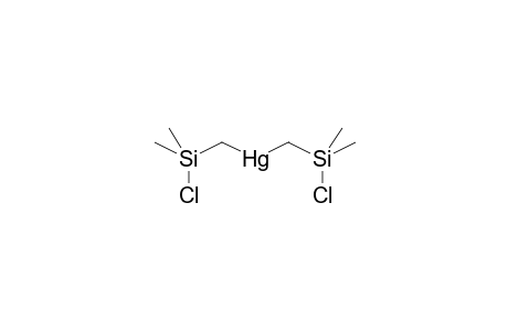 BIS(DIMETHYLCHLOROSILYLMETHYL)MERCURY