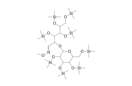 2-.alpha.-Mannobiose, octakis(trimethylsilyl) ether, methyloxime (isomer 1)