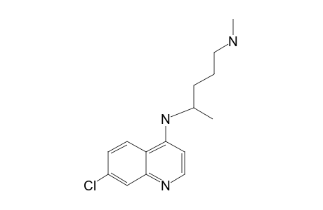 4-[4-Methylamino-1-methylbutylamino]-7-chloroquinoline