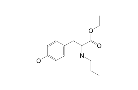 L-Tyrosine, N-(N-propyl)-, ethyl ester