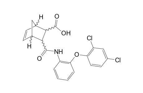 3-{[o-(2,4-dichlorophenoxy)phenyl]carbamoyl}-5-norbornene-2-carboxylic acid