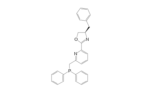 (S)-2-[(DIPHENYL-PHOSPHANYL)-METHYL]-6-(4-BENZYL-4,5-DIHYDROOXAZOL-2-YL)-PYRIDINE