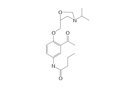 Acebutolol formyl artifact