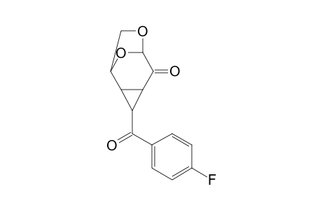 7,9-Dioxatricyclo[4.2.1.0(2,4)]nonan-5-one, 3-(4-fluorobenzoyl)-