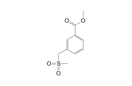 m-[(methylsulfonyl)methyl]benzoic acid, methyl ester