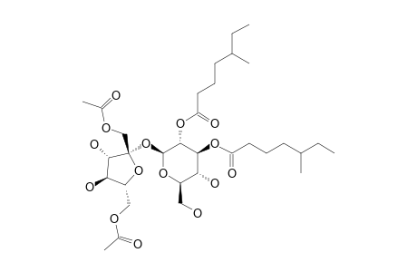 2,3-DI-O-(5-METHYLHEPTANOYL)-1',6'-O-DIACETYLSUCROSE