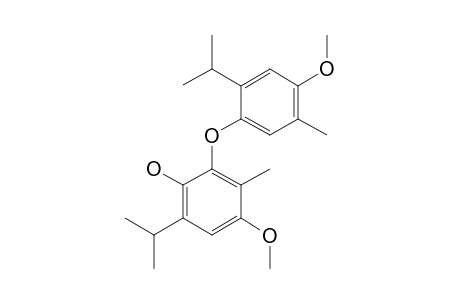 6-Methoxy-2-[(6-methoxymentha-1,3,5-trien-3-yl)oxy]-mentha-1,3,5-trien-3-ol