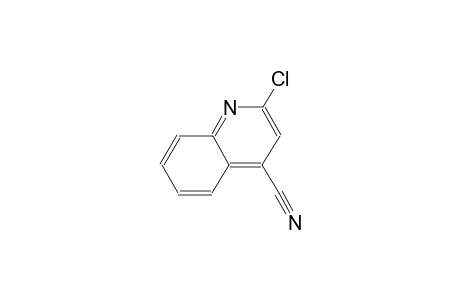 4-quinolinecarbonitrile, 2-chloro-