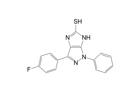 3-(4-Fluorophenyl)-1-phenyl-1,6-dihydroimidazo-[4,5-c]pyrazole-5-thiol