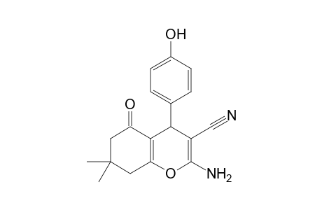 2-AMINO-3-CYANO-7,7-DIMETHYL-4-(4'-HYDROXYPHENYL)-1,4,5,6,7,8-HEXAHYDROQUINOLINE